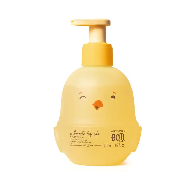 BOTI BABY SABONETE LIQUIDO GLICERINA 200ML